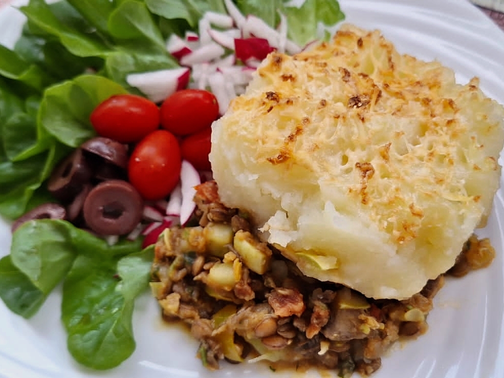 Torta Primavera (Shepherd’s Pie&nbsp;Vegetariana)